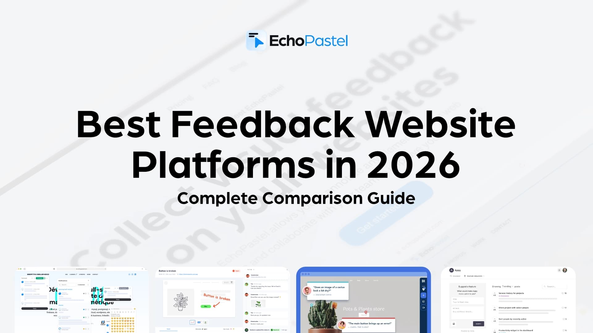Best Feedback Website Platforms in 2026: Complete Comparison Guide